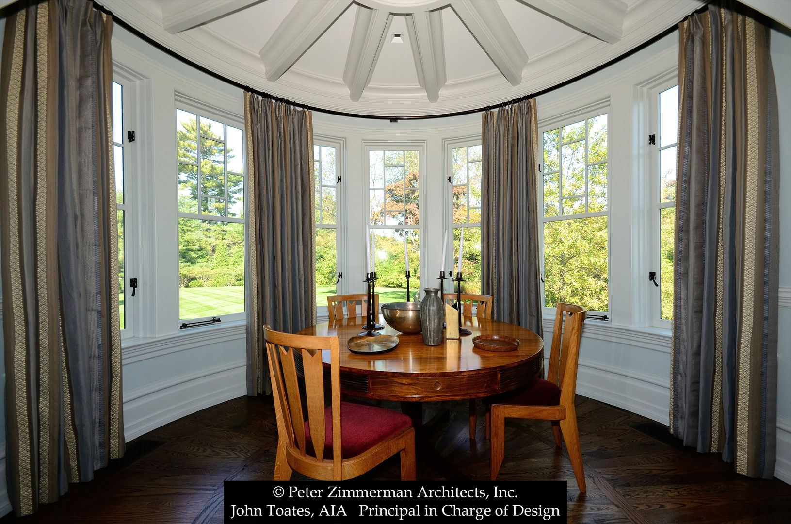 Dining John Toates Architecture and Design Classic style balcony, veranda & terrace