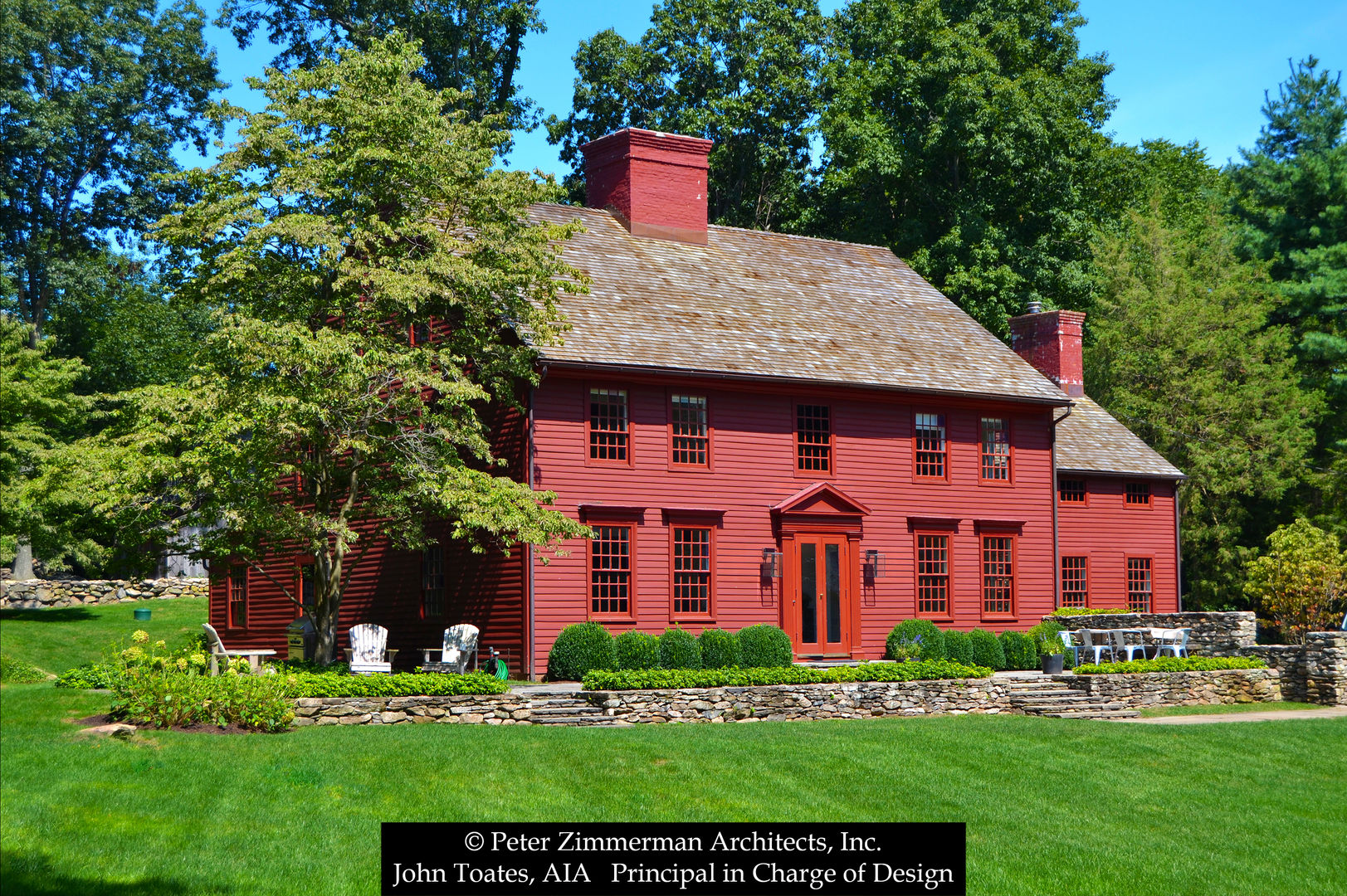 Historical Addition & Renovation - Darien, CT, John Toates Architecture and Design John Toates Architecture and Design Case classiche