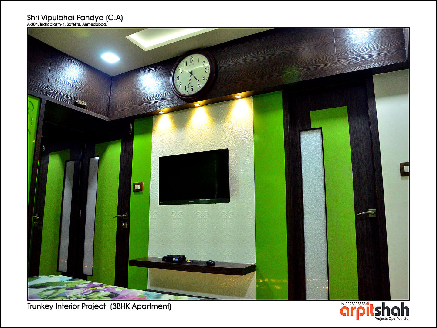 Vipul Pandya @ Indraprasth - 4, Prahladnagar, ARPIT SHAH PROJECTS OPC PVT LTD. ARPIT SHAH PROJECTS OPC PVT LTD.