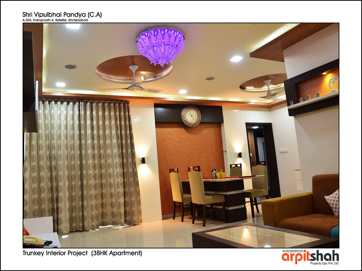 Vipul Pandya @ Indraprasth - 4, Prahladnagar, ARPIT SHAH PROJECTS OPC PVT LTD. ARPIT SHAH PROJECTS OPC PVT LTD.