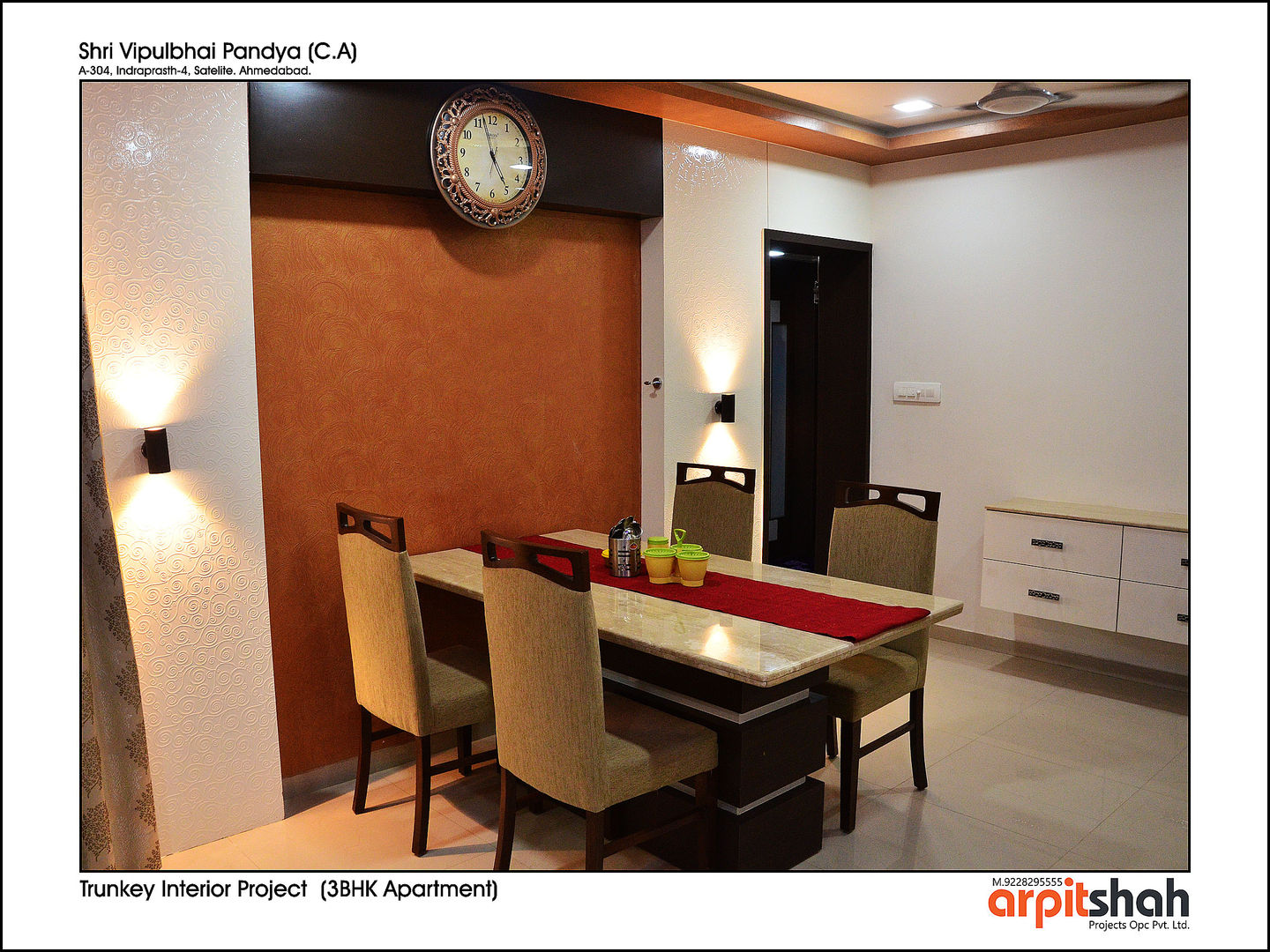 Vipul Pandya @ Indraprasth - 4, Prahladnagar, ARPIT SHAH PROJECTS OPC PVT LTD. ARPIT SHAH PROJECTS OPC PVT LTD.