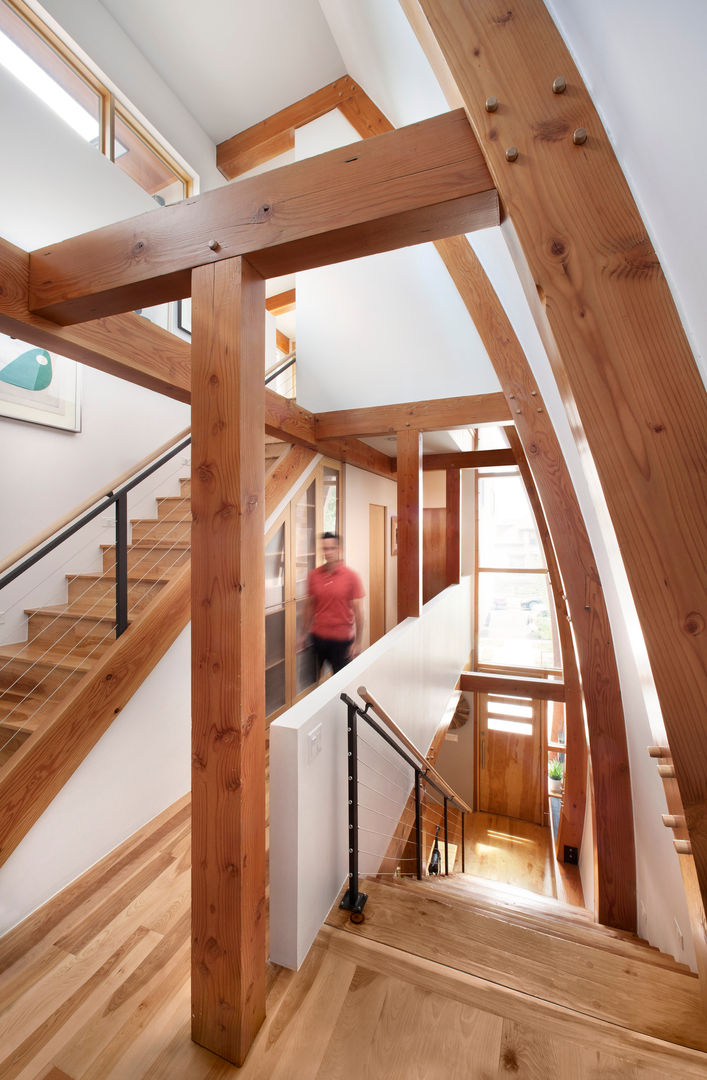 LoHi Private Residence, Andrea Schumacher Interiors Andrea Schumacher Interiors Modern Corridor, Hallway and Staircase