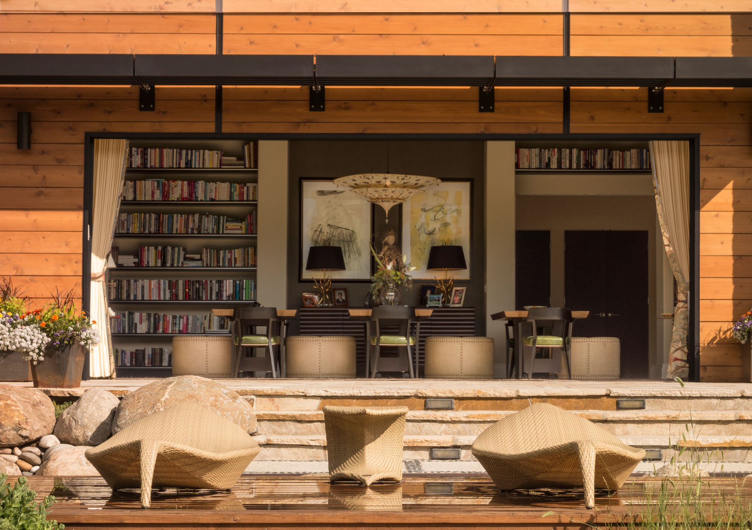 Vail Valley Retreat, Andrea Schumacher Interiors Andrea Schumacher Interiors مكتب عمل أو دراسة