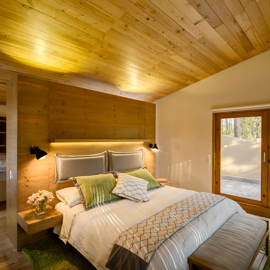 Cinco Casas, Weber Arquitectos Weber Arquitectos Camera da letto in stile scandinavo