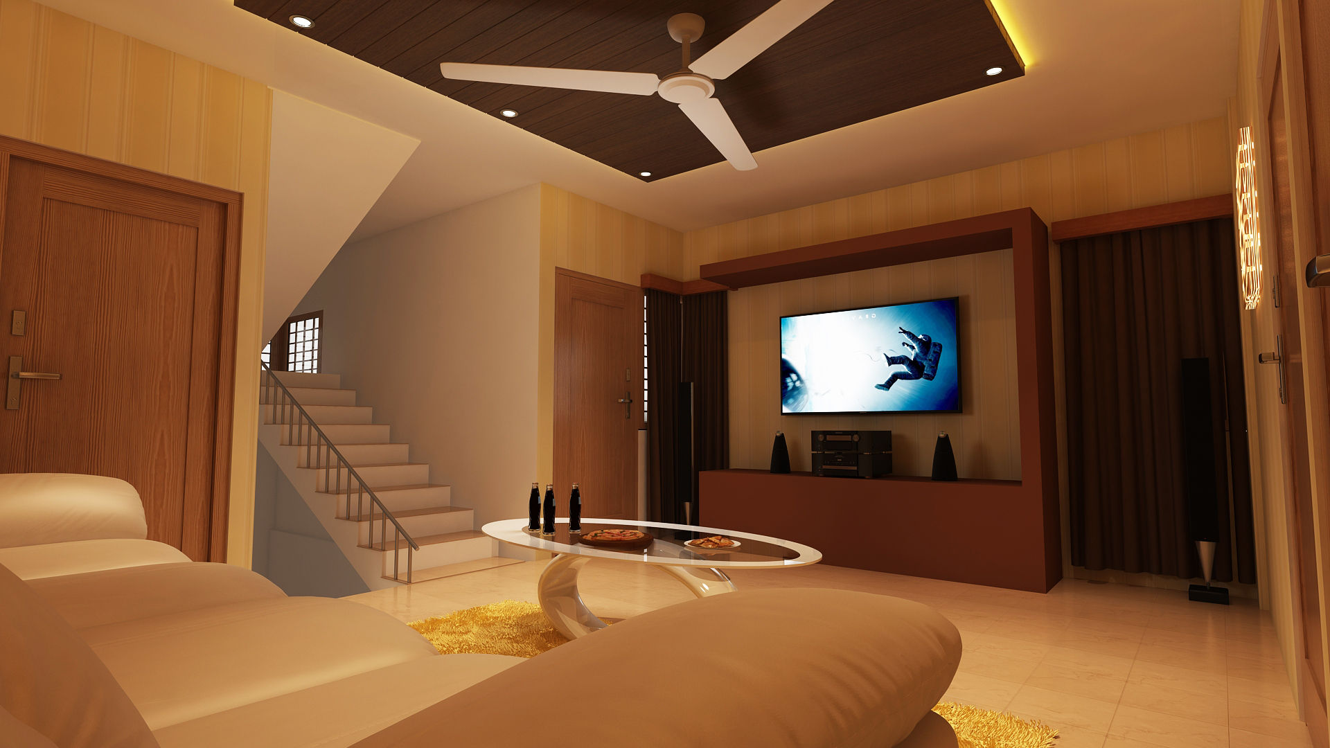 4BHK Interior, Ghar360 Ghar360