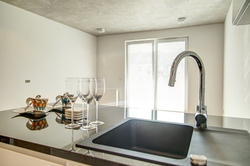 W kolorach ziemi, Perfect Space Perfect Space Minimalist kitchen