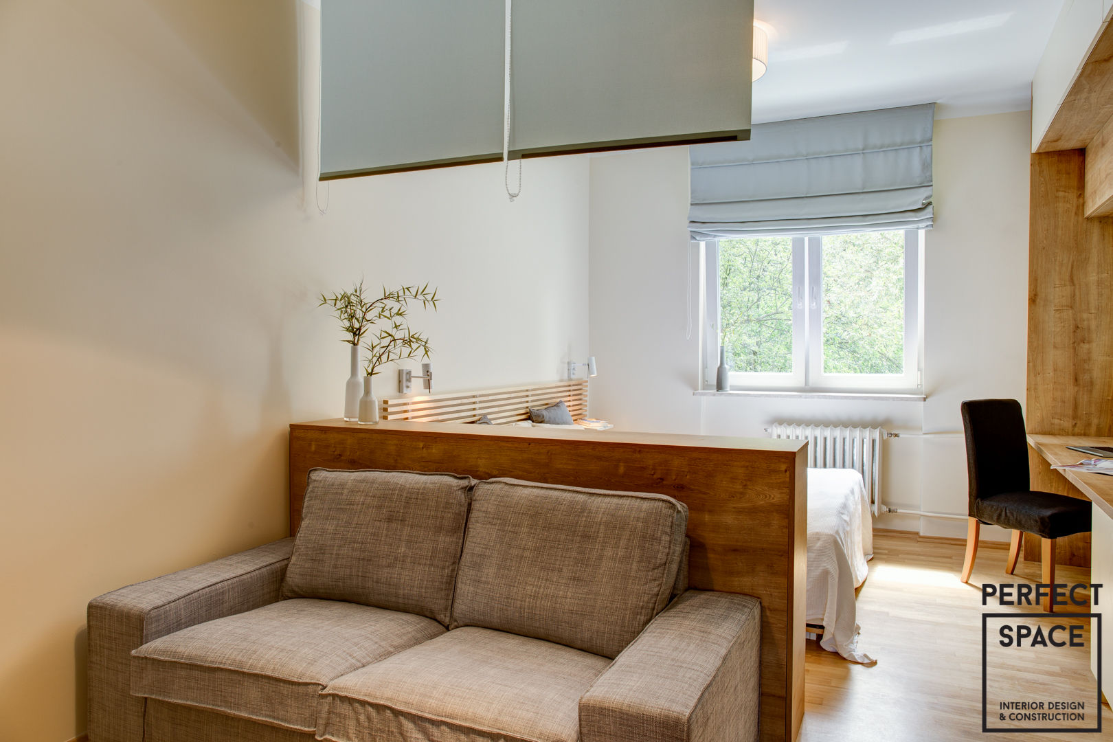 Mieszkanie dla singla, Perfect Space Perfect Space Salas de estar modernas
