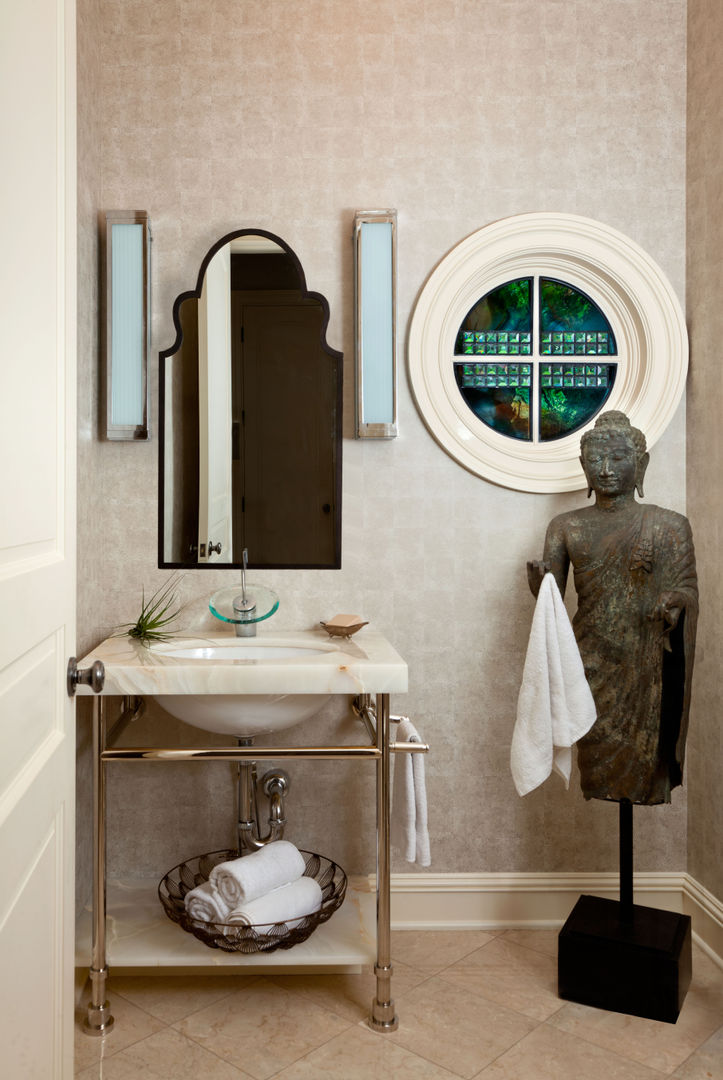 Cherry Creek Traditional with a Twist, Andrea Schumacher Interiors Andrea Schumacher Interiors Ausgefallene Badezimmer