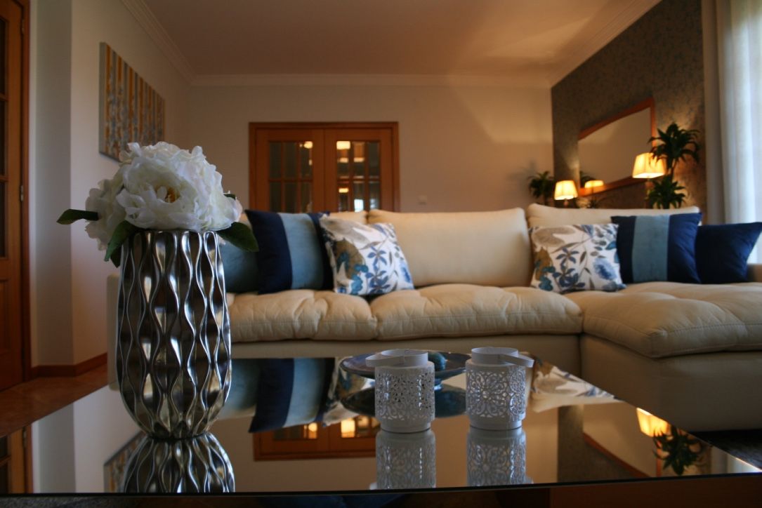 Decoração de Habitação Unifamiliar, Palma Interiores Palma Interiores Modern living room Accessories & decoration