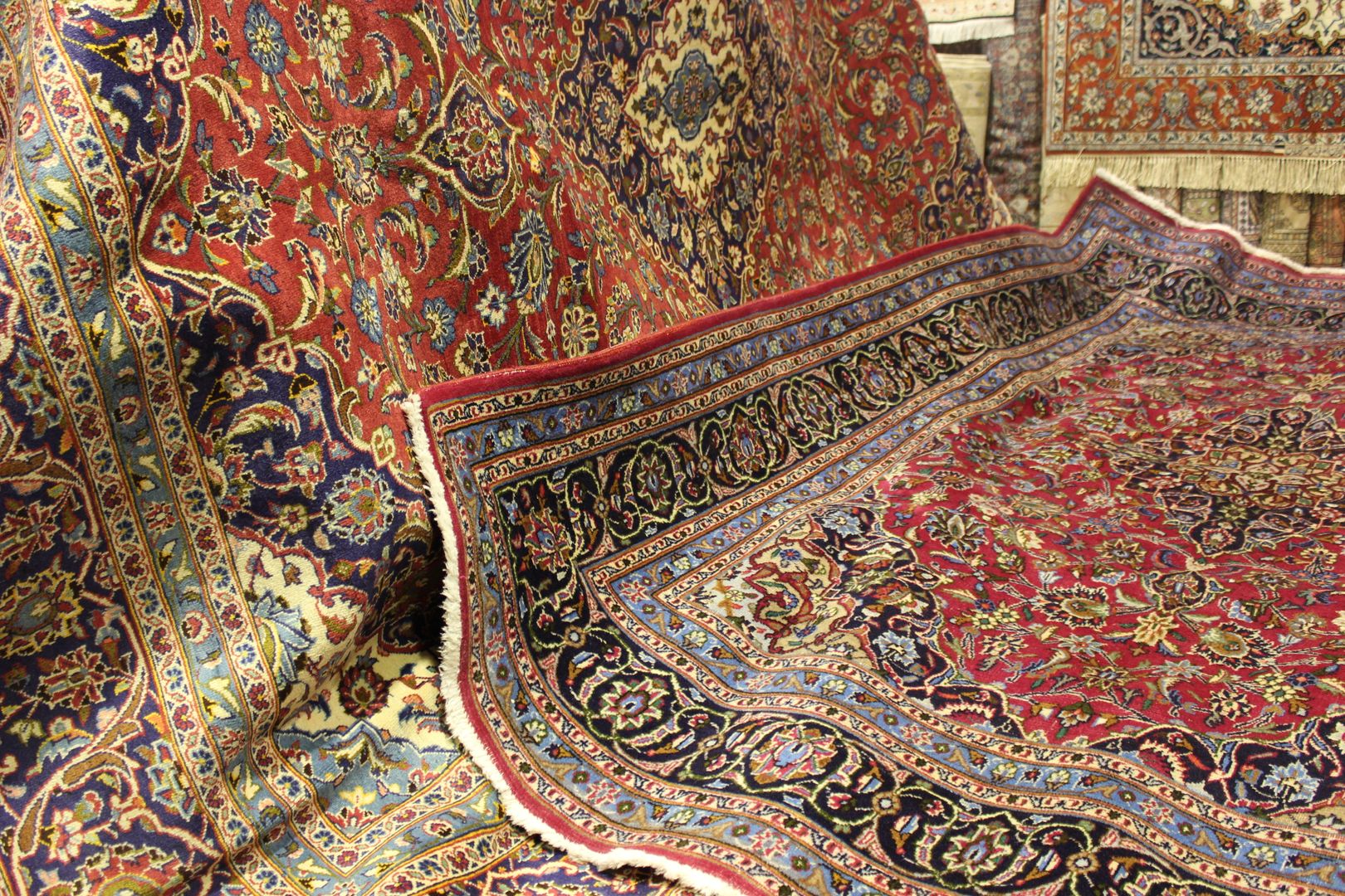 Hand Knotted Carpet, Capital Carpet Company Capital Carpet Company Sàn Len Orange Carpets & rugs