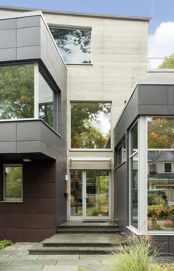 BROOKLINE MODERN RESIDENCE, ZeroEnergy Design ZeroEnergy Design モダンな 家