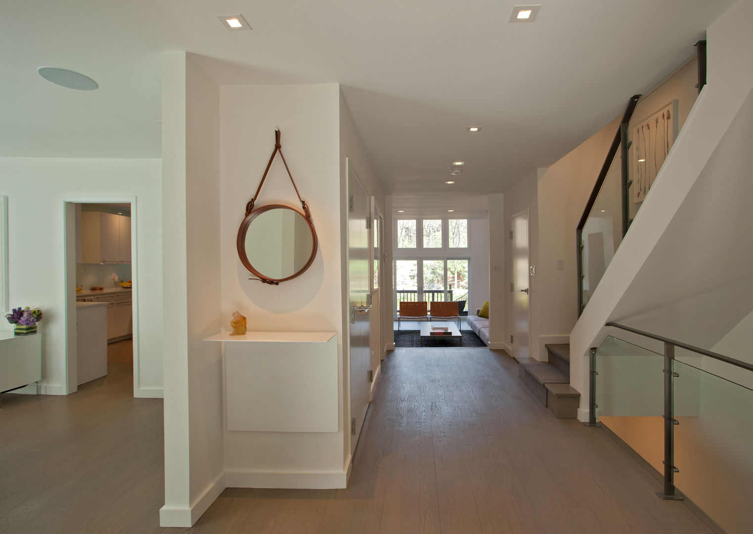 Georgetown Townhouse, Hinson Design Group Hinson Design Group Couloir, entrée, escaliers modernes