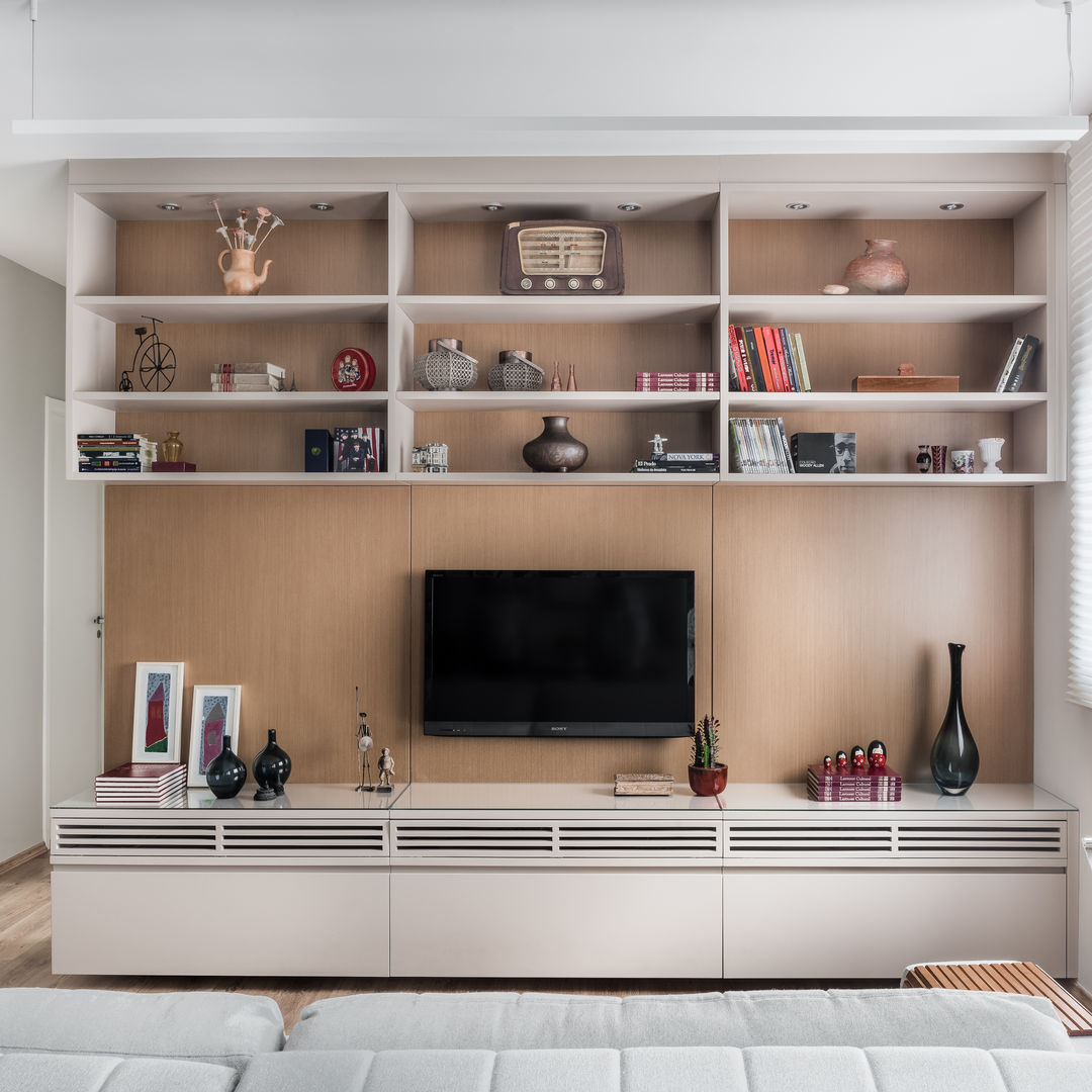 Apartamento no Ipiranga, Cores Lovers Cores Lovers Moderne Wohnzimmer