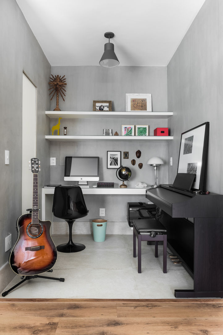 Apartamento no Ipiranga, Cores Lovers Cores Lovers Modern study/office