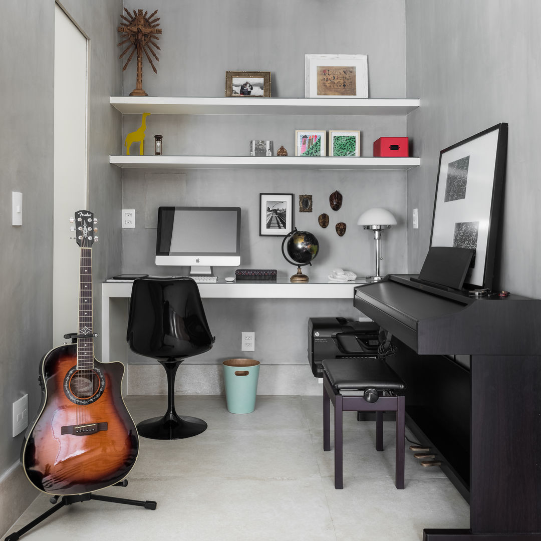 Apartamento no Ipiranga, Cores Lovers Cores Lovers Modern study/office