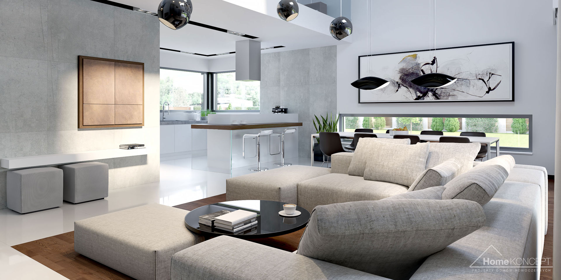 modern by HOMEKONCEPT | Projekty Domów Nowoczesnych, Modern