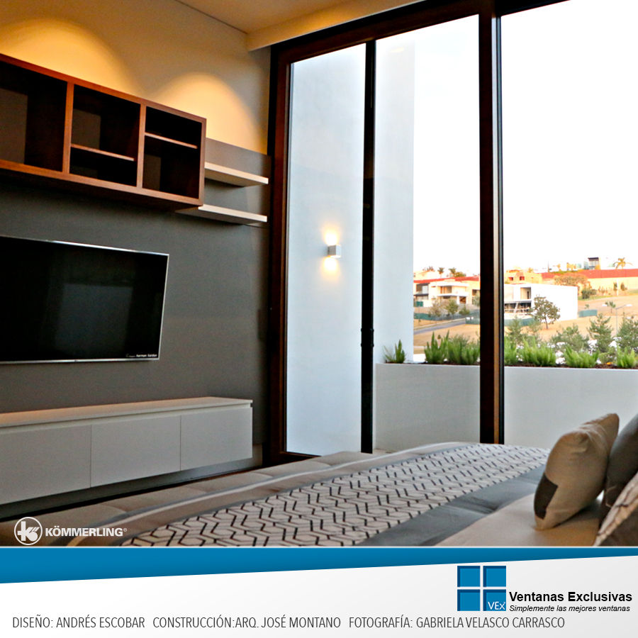 Armonía Visual, Ventanas Exclusivas Guadalajara Ventanas Exclusivas Guadalajara Puertas y ventanas de estilo moderno Ventanas