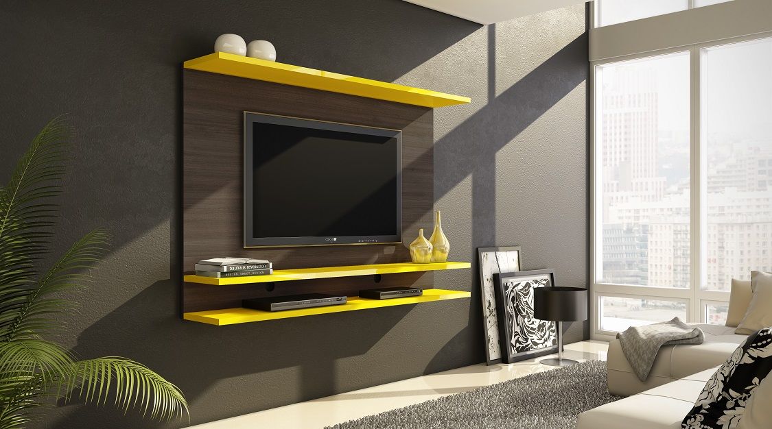 homify Living room MDF TV stands & cabinets
