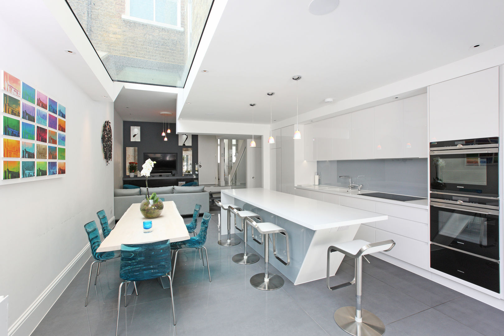 Battersea Town House, PAD ARCHITECTS PAD ARCHITECTS Modern dining room
