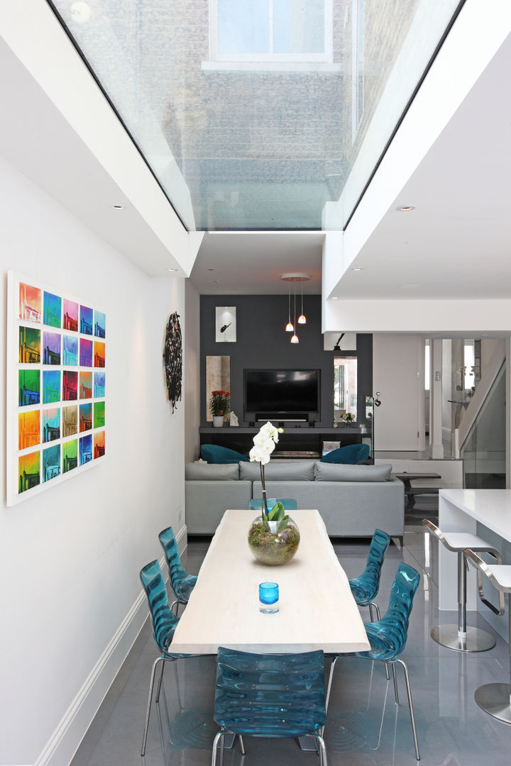 Battersea Town House, PAD ARCHITECTS PAD ARCHITECTS Comedores de estilo moderno