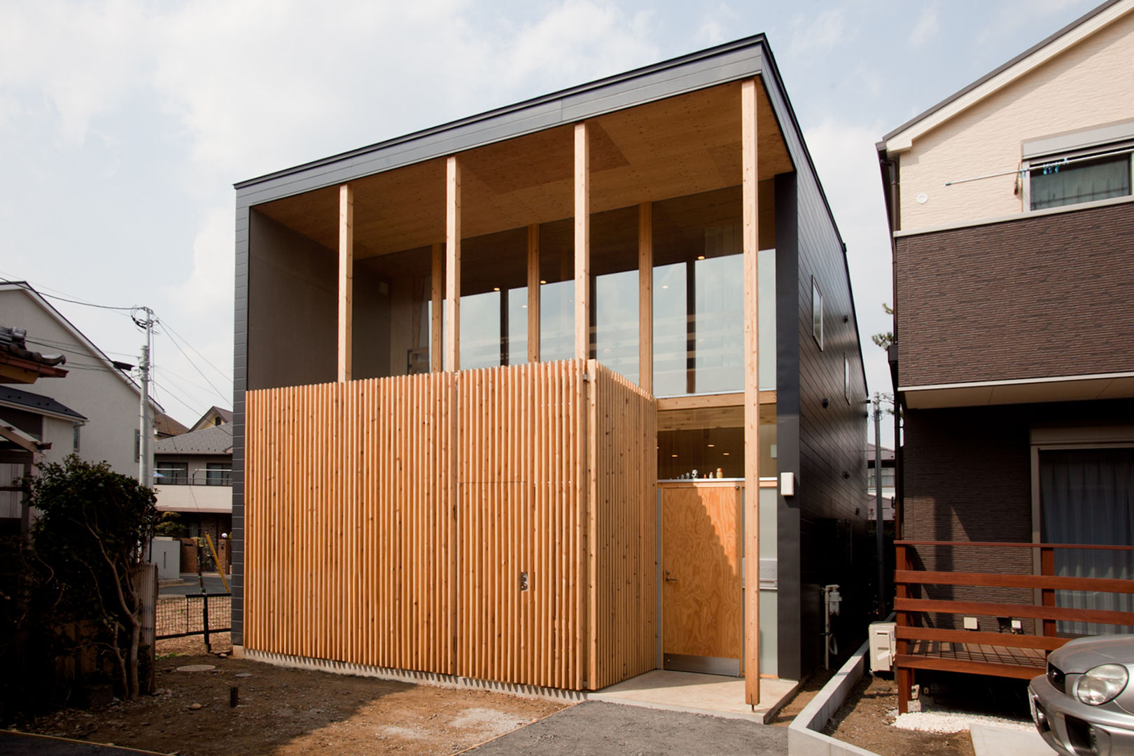 貫井北町の住宅, 水石浩太建築設計室／ MIZUISHI Architect Atelier 水石浩太建築設計室／ MIZUISHI Architect Atelier Modern houses