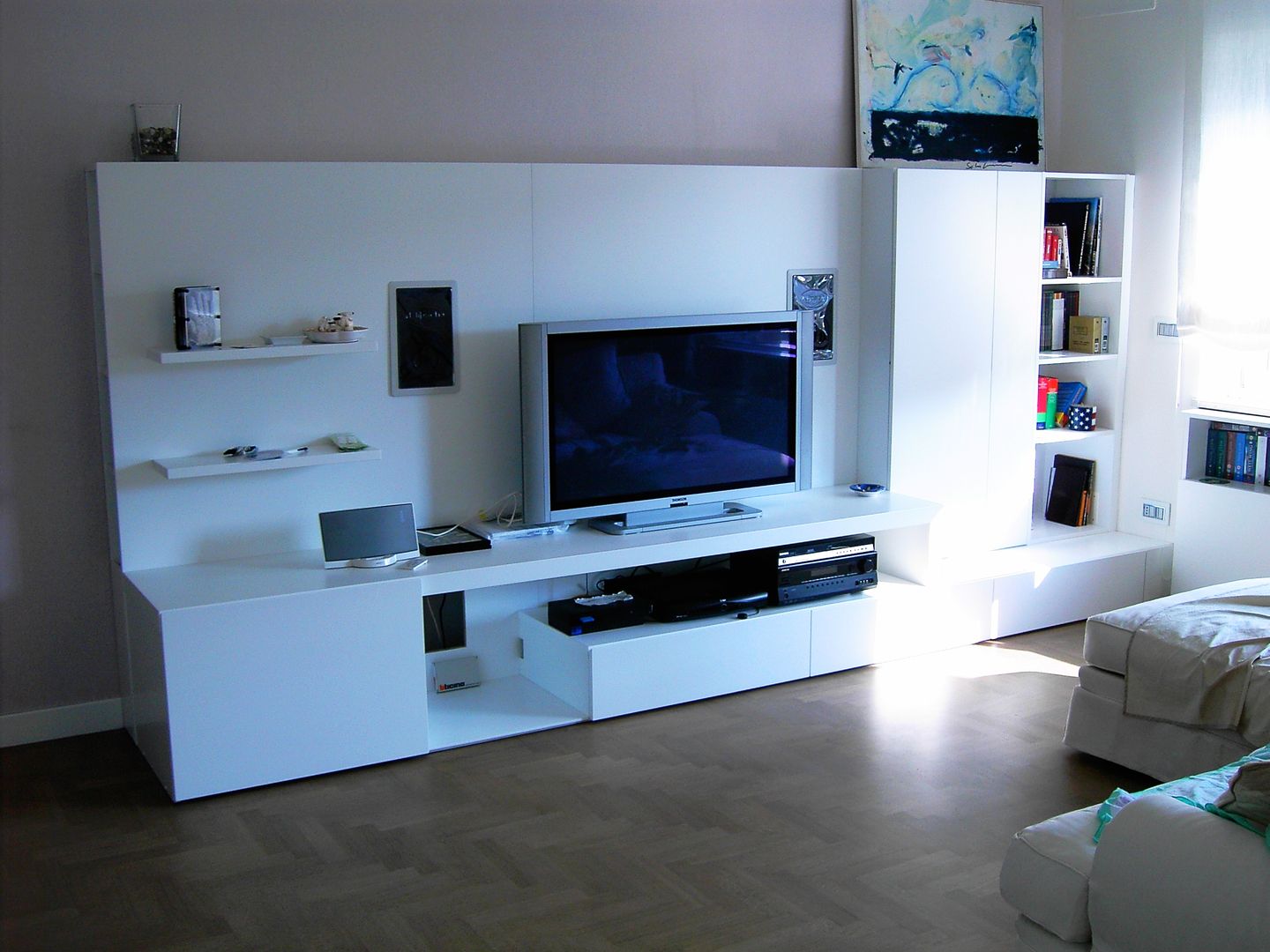 Mobili TV, DS ARREDI IN LEGNO DS ARREDI IN LEGNO Living room Wood Wood effect