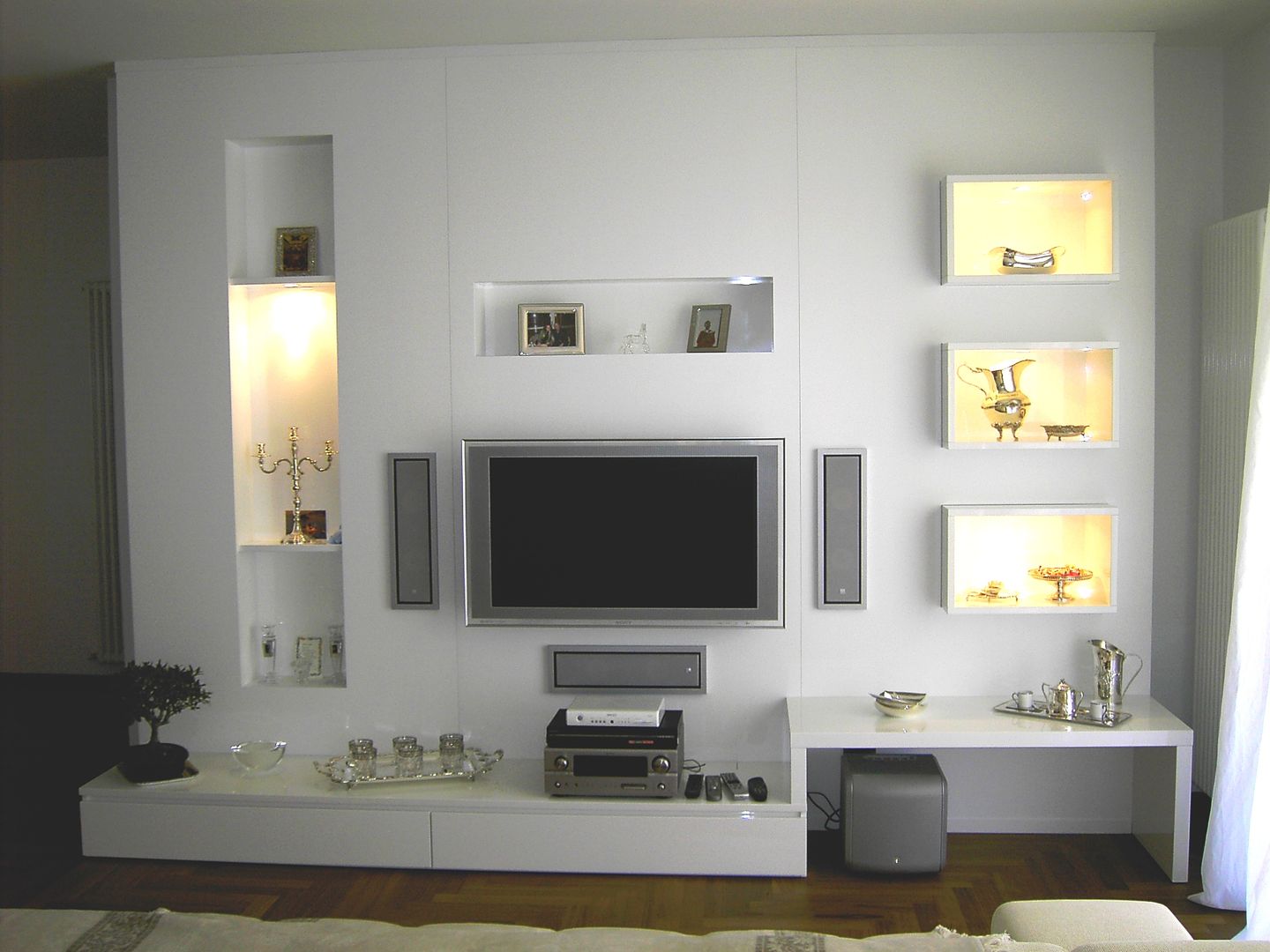 Mobili TV, DS ARREDI IN LEGNO DS ARREDI IN LEGNO Living room Wood Wood effect