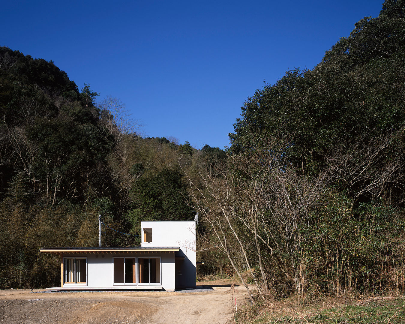 安並の家, TENK TENK Minimalist house