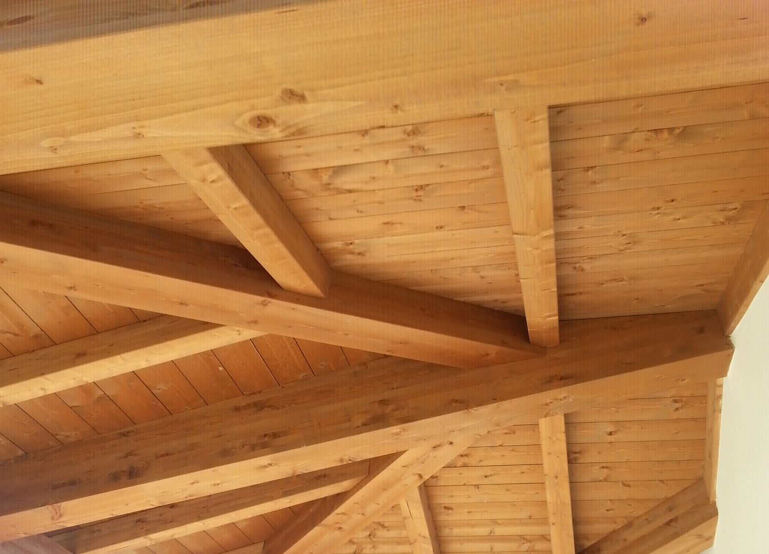 Villa prefabbricata in legno - Angera (VA), Marlegno Marlegno Prefabricated homes: Design ideas, inspiration & pictures Wood Wood effect