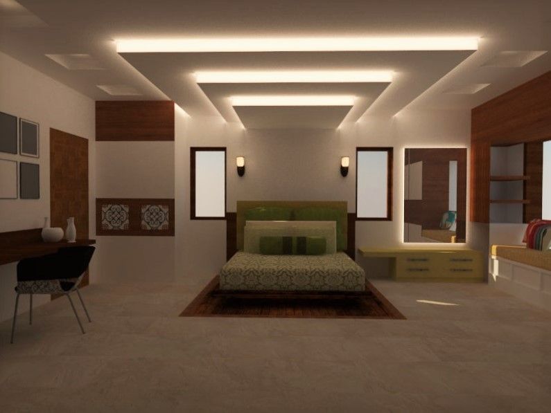 Master Bedroom Urban Shaastra Minimalist bedroom