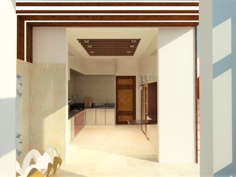 INTERIOR ARCHITECTURE - 02, Urban Shaastra Urban Shaastra ミニマルデザインの キッチン