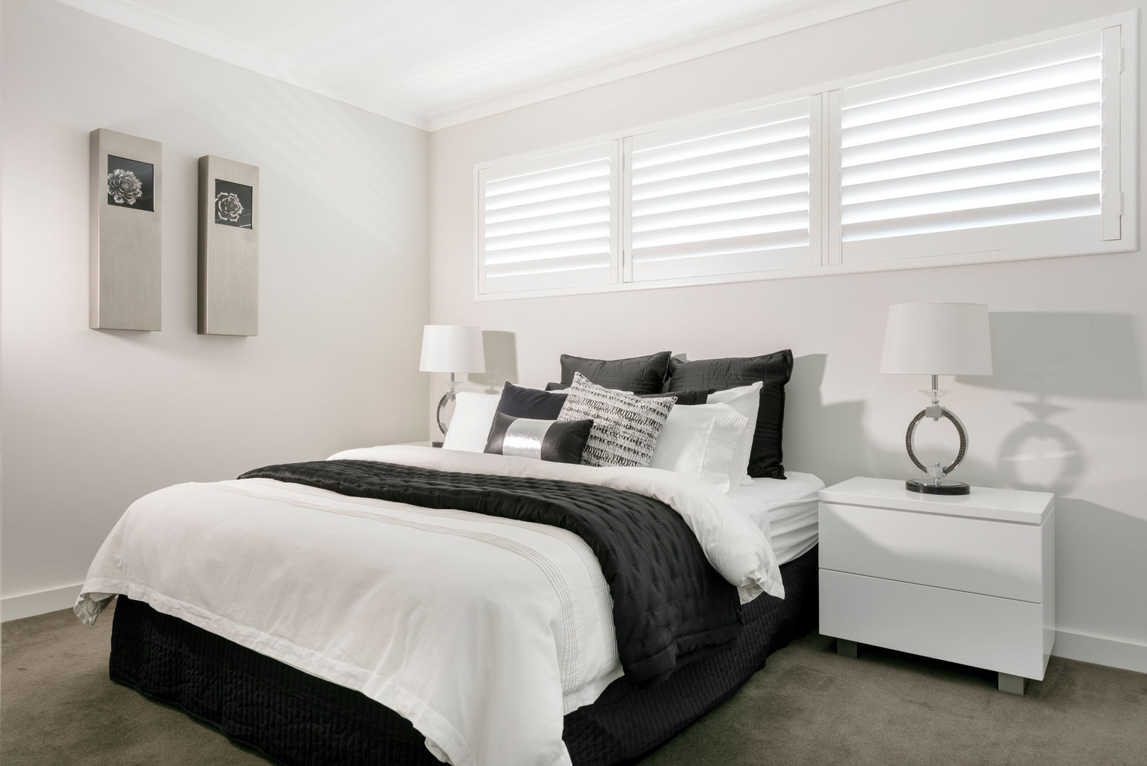 Guest Bedroom Moda Interiors Modern Yatak Odası