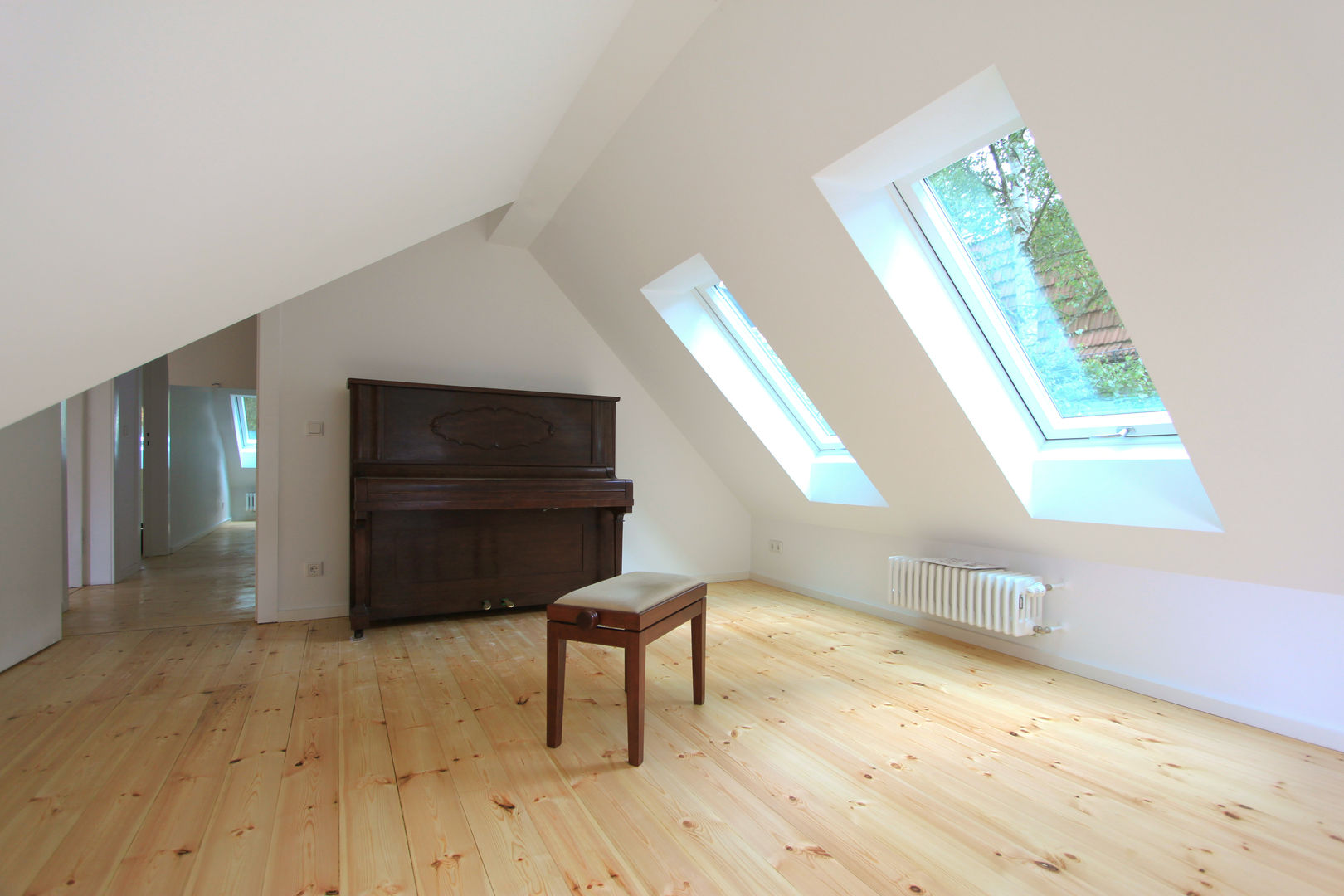 living room brandt+simon architekten Modern living room