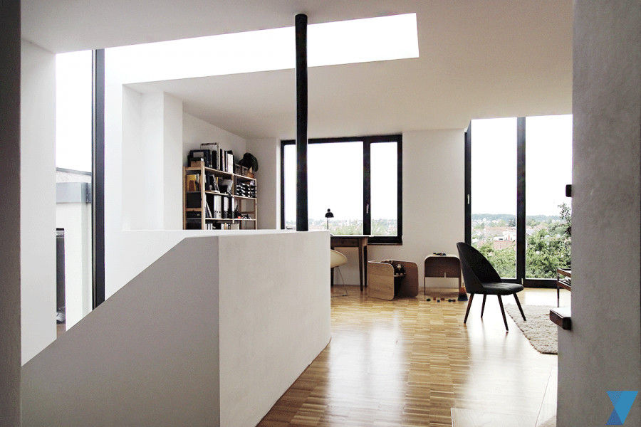 Haus FTS, yohoco - Eure Architekten yohoco - Eure Architekten Modern living room