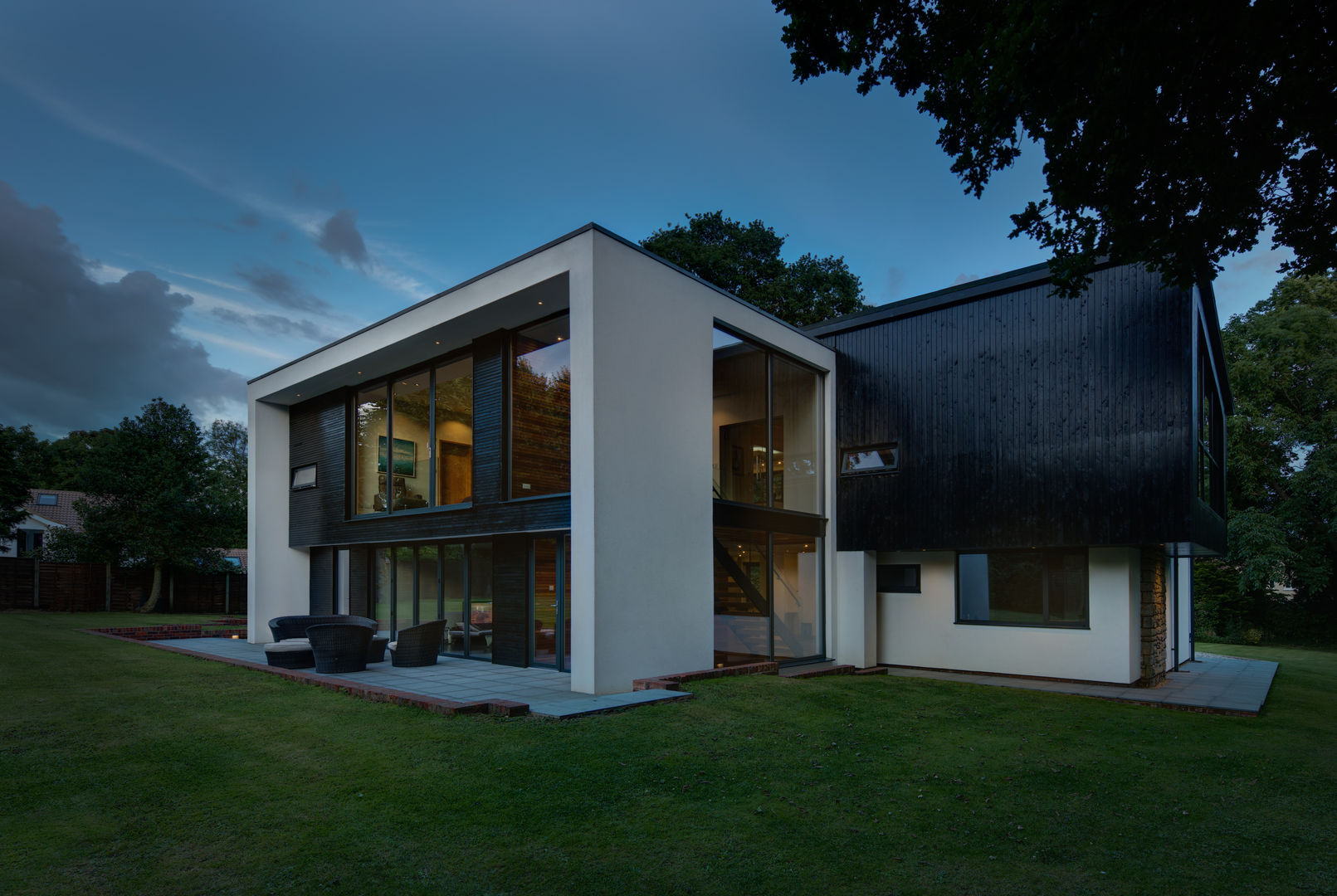 The Garden House, Re-Format LLP Re-Format LLP Modern houses