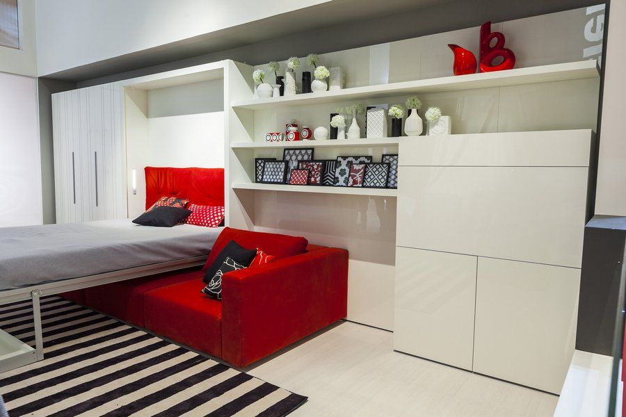 Letto, letti a scomparsa, soluzioni trasformabili e mobili salvaspazio - CLEI - MOLTENI SIZEDESIGN SMART KITCHENS & LIVING Soggiorno moderno letti a scomparsa,letto a scomparsa,letti a scomparsa torino,letto a scomparsa kaliduo,letti a scomparsa clei,letti a scomparsa molteni,letti scomparsa milano,Contenitori