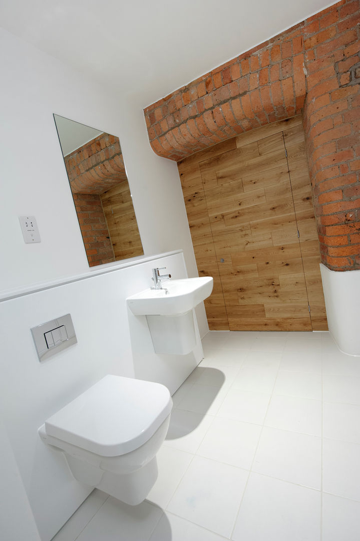 Albert Mill Apartments in Manchester, Studio Maurice Shapero Studio Maurice Shapero Modern bathroom