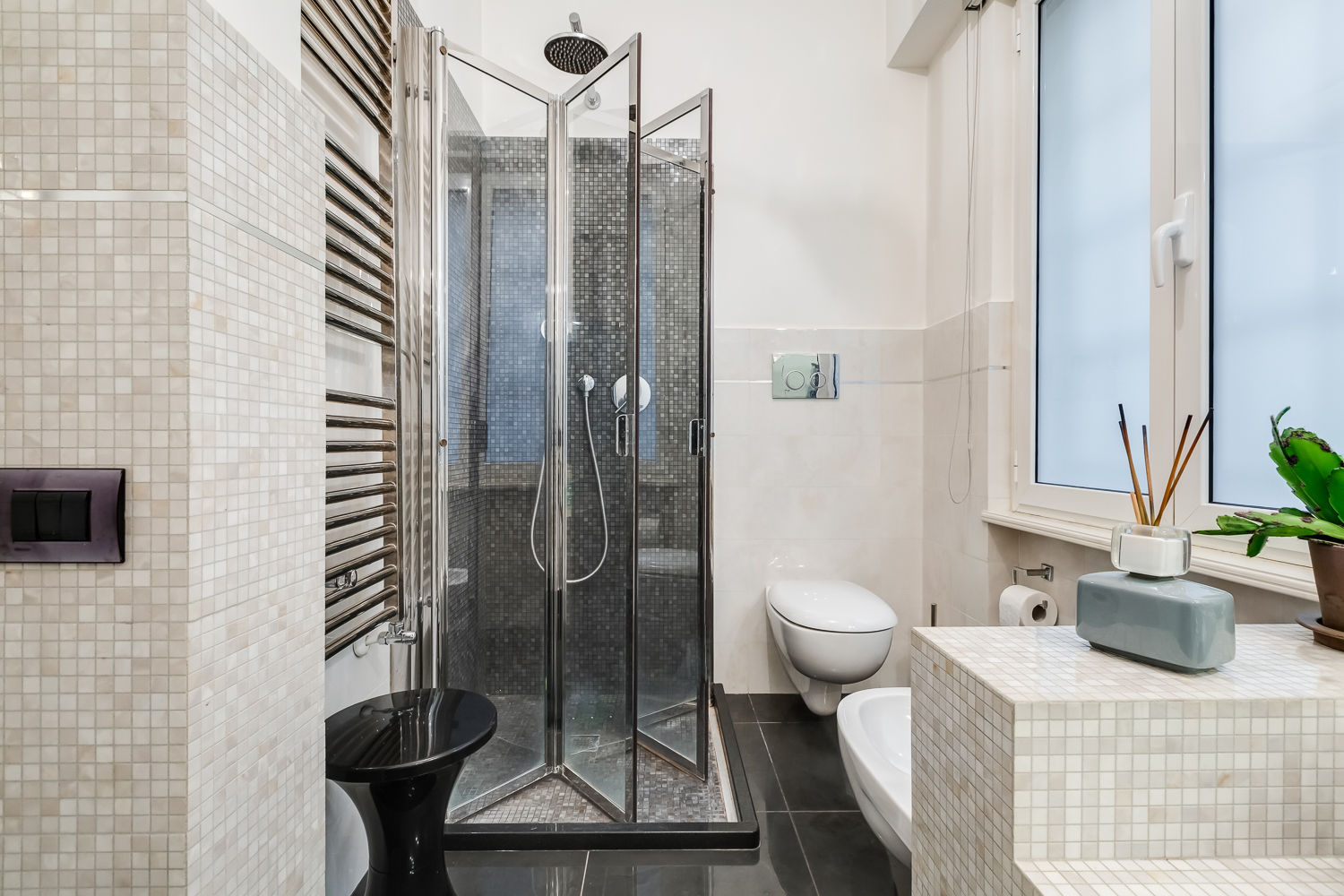 Ponte Milvio | Minimal Design, EF_Archidesign EF_Archidesign Modern style bathrooms