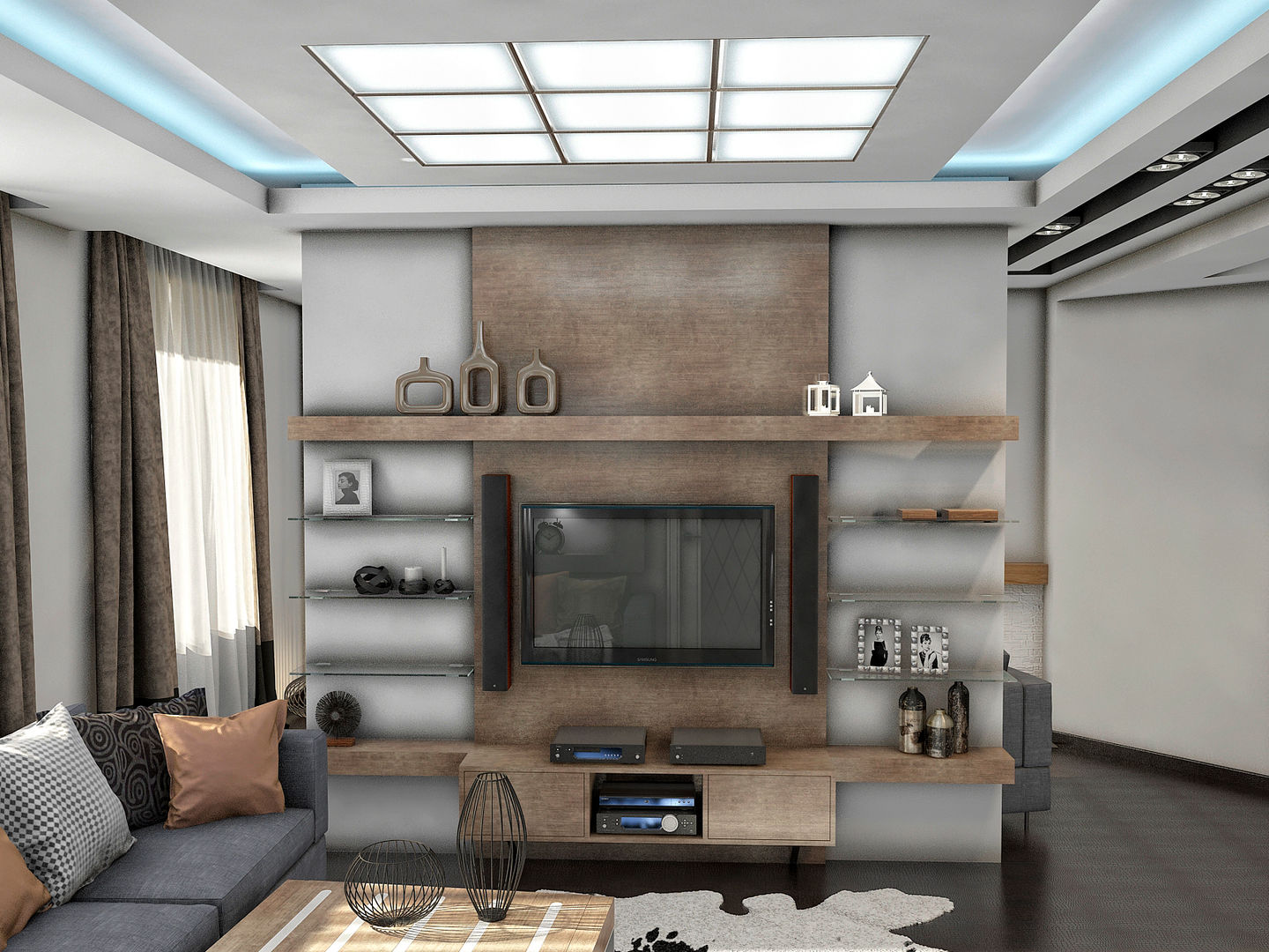 Дизайн дома, Проектное бюро O.Diordi Проектное бюро O.Diordi Livings de estilo ecléctico