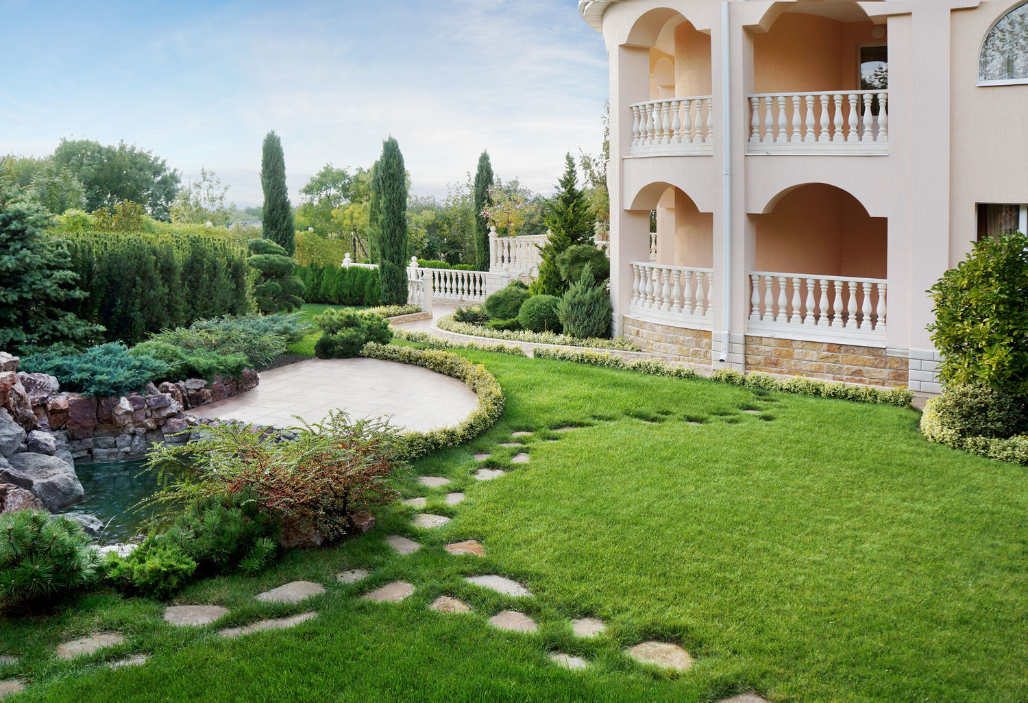 Гостиничный комплекс, г. Геленджик, Вечные ценности Вечные ценности Mediterranean style garden
