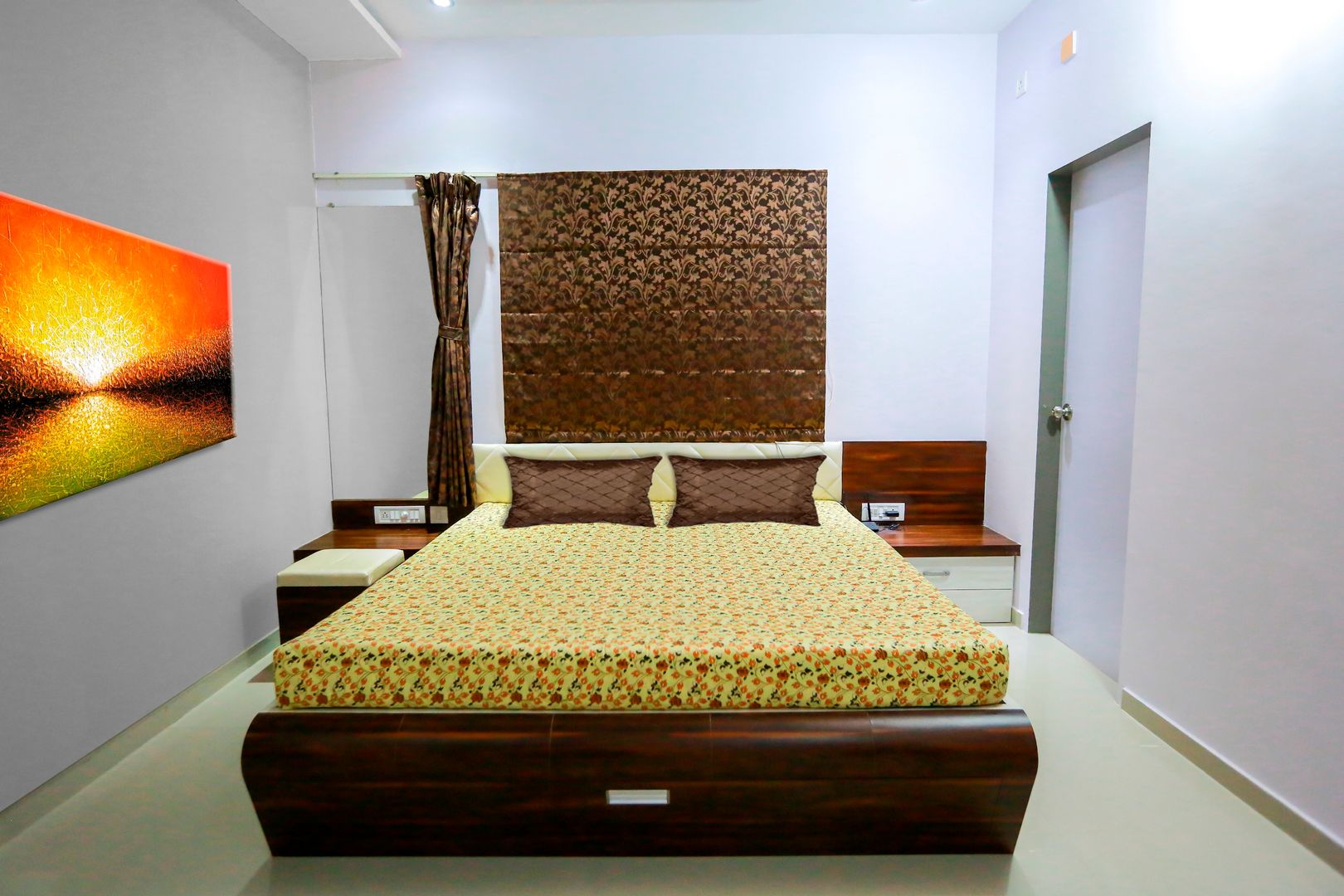 3 BHK Duplex, ZEAL Arch Designs ZEAL Arch Designs Kamar Tidur Modern