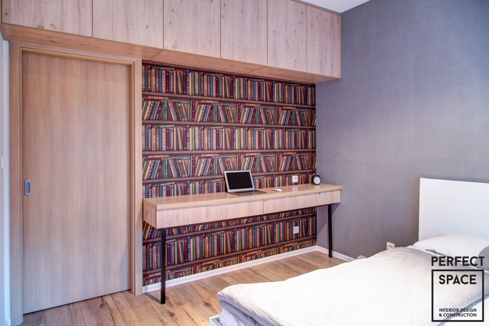 Pół loft, Perfect Space Perfect Space Спальня в стиле лофт