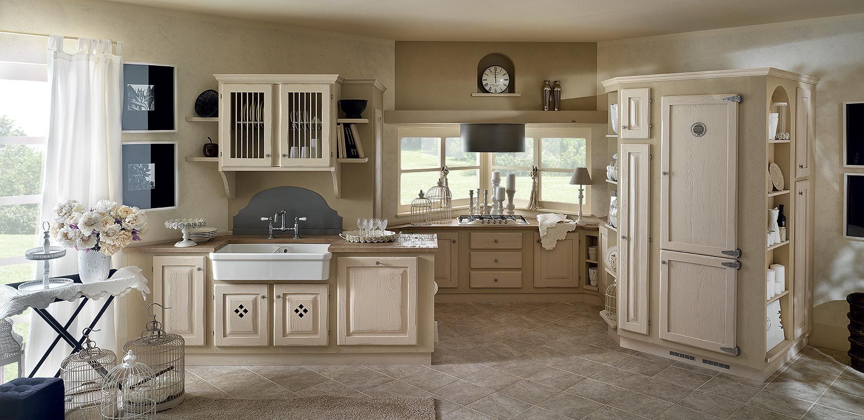 Country Kitchen: country by Casa Più Arredamenti, Country country kitchen