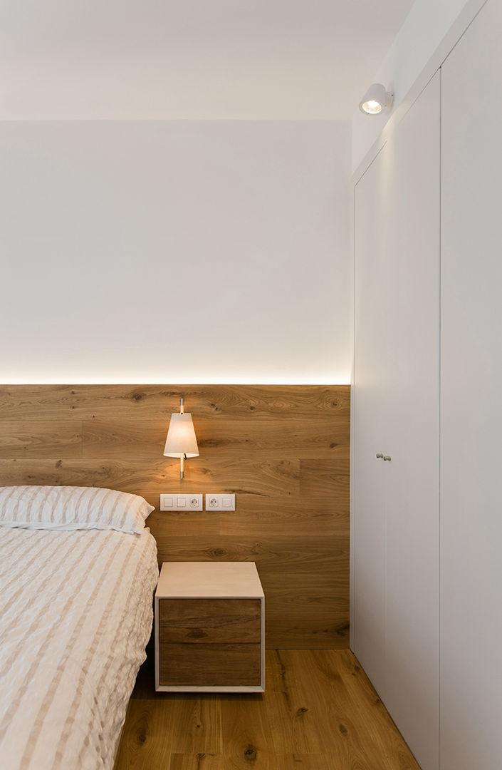 Piso en Sarrià, dom arquitectura dom arquitectura Minimalist bedroom