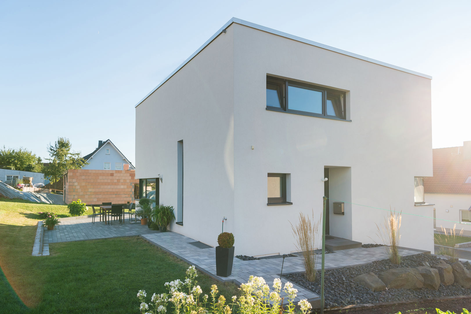 Wohnhaus 2 in Petersberg-Steinhaus, herbertarchitekten Partnerschaft mbB herbertarchitekten Partnerschaft mbB Modern Houses