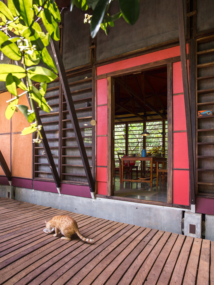 Fabien Charuau - Architectural and Interiors Photography - Recent Projects, Fabien Charuau Photography Fabien Charuau Photography Koridor & Tangga Gaya Rustic