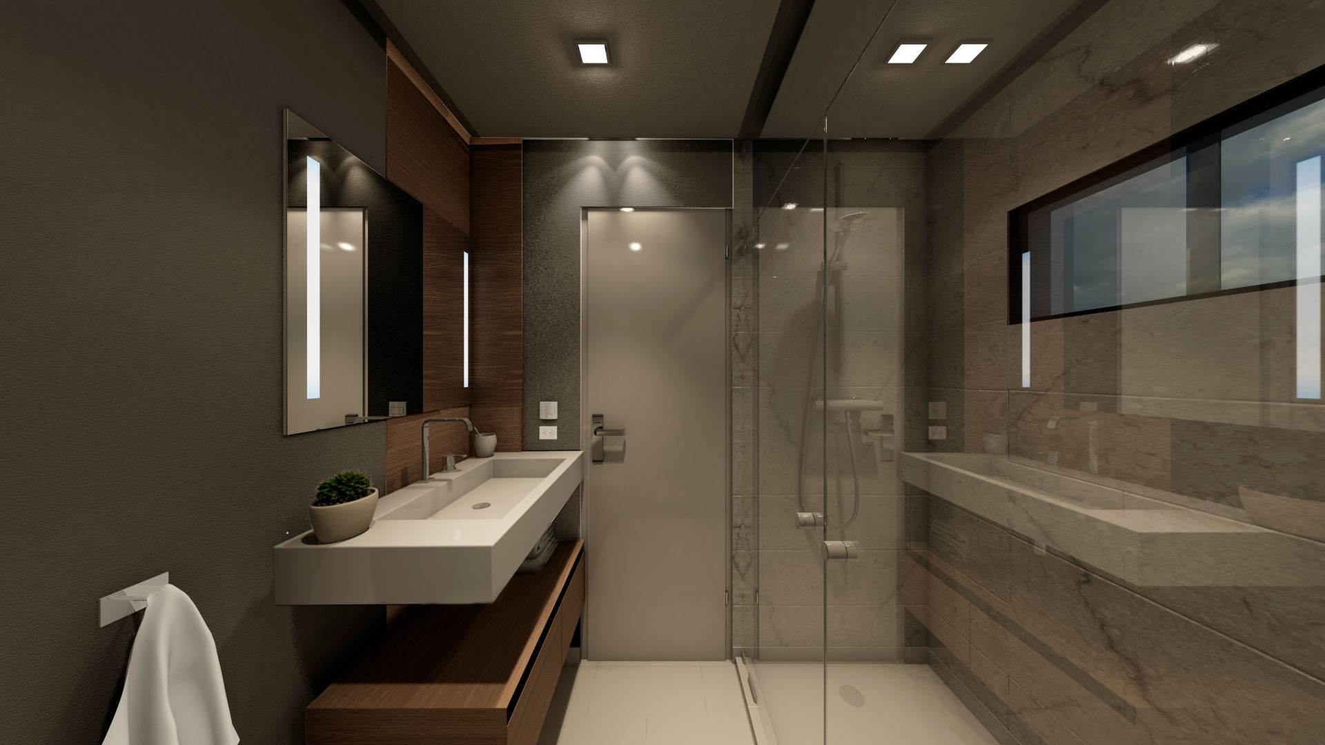 APARTAMENTO JS, NOGARQ C.A. NOGARQ C.A. Modern style bathrooms