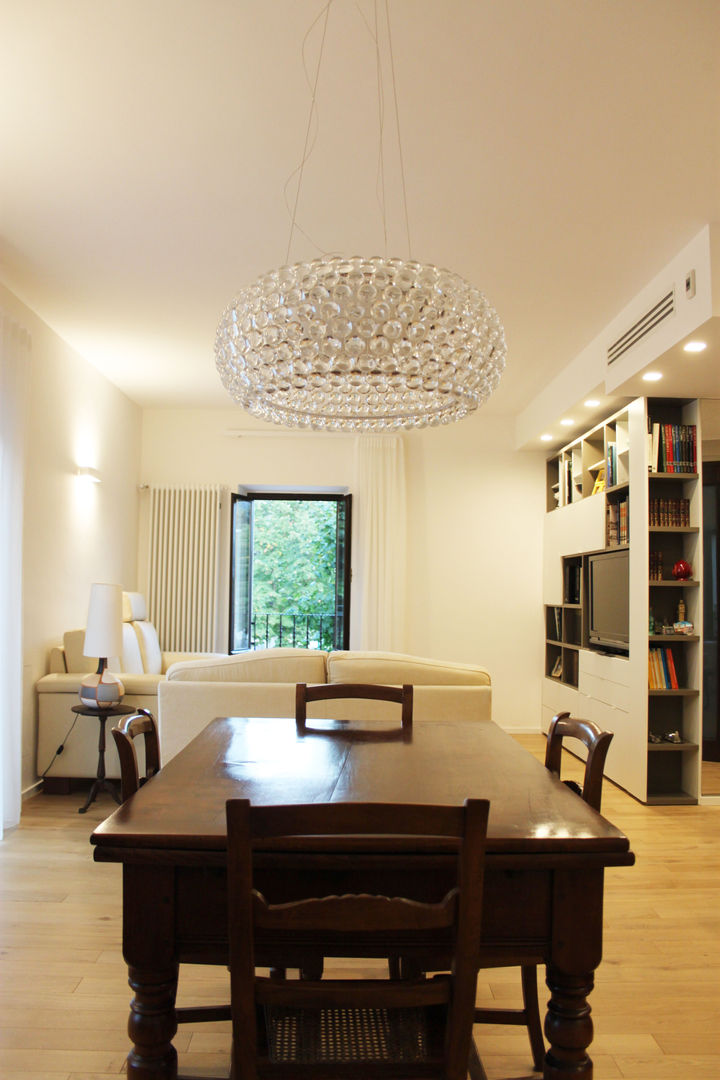 Relooking appartamento datato, SuMisura SuMisura 现代客厅設計點子、靈感 & 圖片