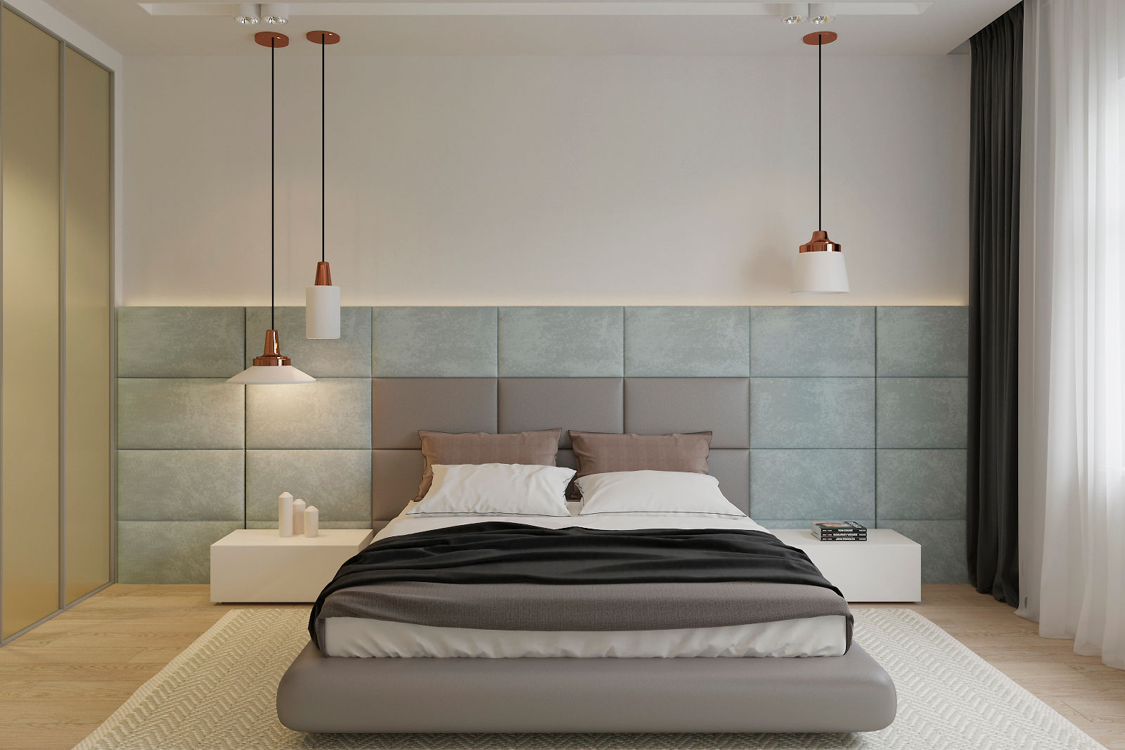 Dreaming of light, Espace Team Espace Team Camera da letto minimalista