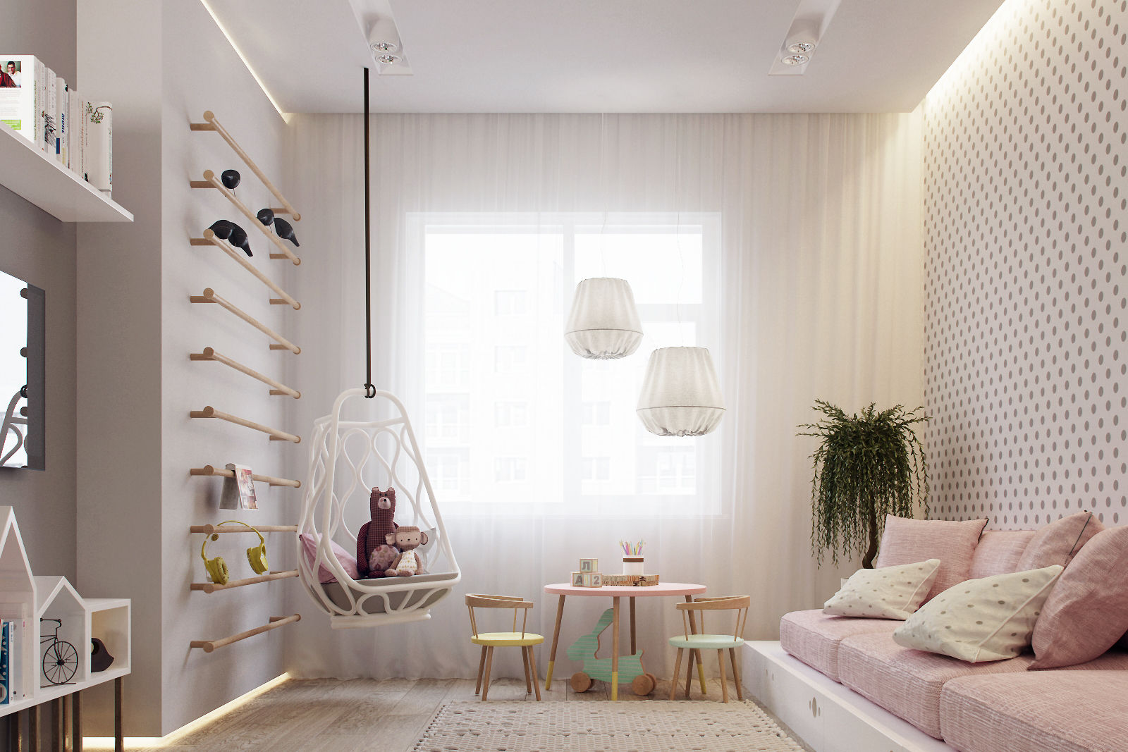 Dreaming of light, Espace Team Espace Team Dormitorios infantiles minimalistas